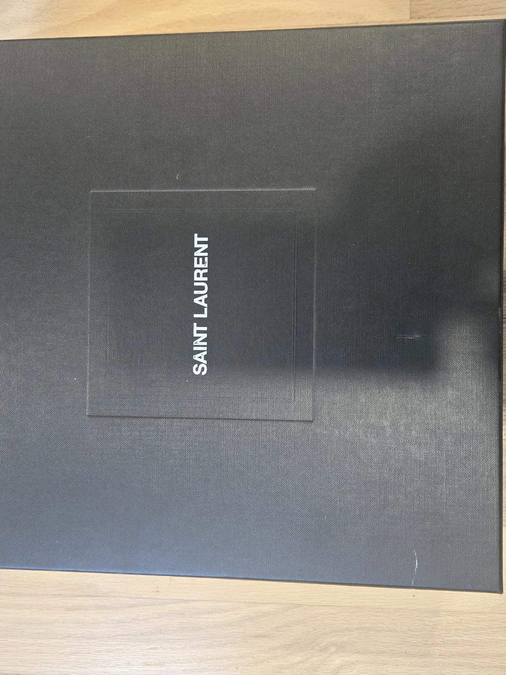 Saint Laurent Black Logo-Strap Women's Sandals